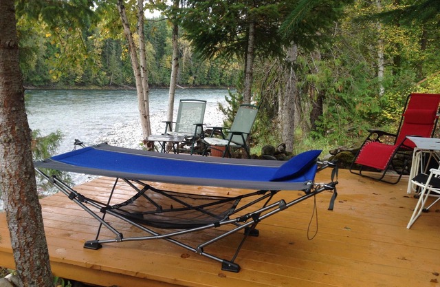 Cabaña junto al río para 2 personas, entorno rústico y único en el río Clearwater