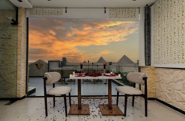 Rixos Tower Pyramids View