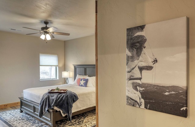 Rockerville Gold Town Lodging #1- This one-bedroom condo is your perfect home base for adventure and relaxation. Just minutes from Mount Rushmore, Crazy Horse Memorial, Custer State Park, Sturgis, and the Badlands.