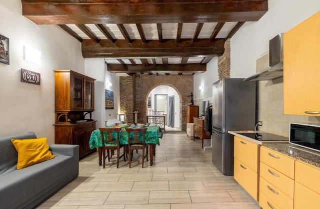Roman Loft with arch in Campo de' Fiori