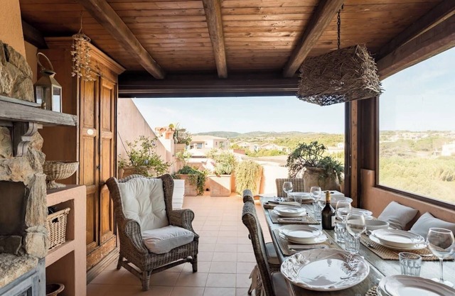 Apartamento romántico con vistas al mar en el archipiélago de la Maddalena.