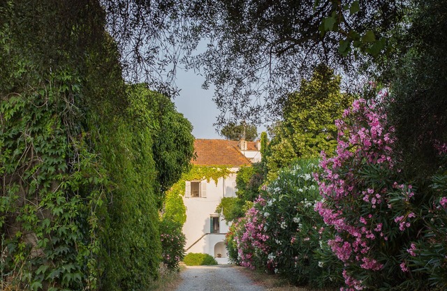 Casa romántica, piscina privada, zona tranquila y acogedora.