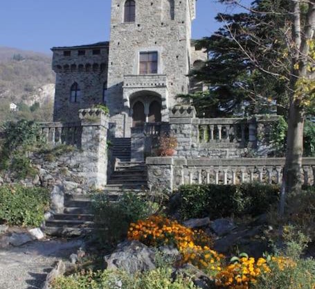 Romantic Italian Castle at the foot of the Alps