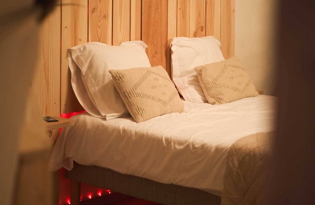 Romantic room with jacuzzi and private sauna