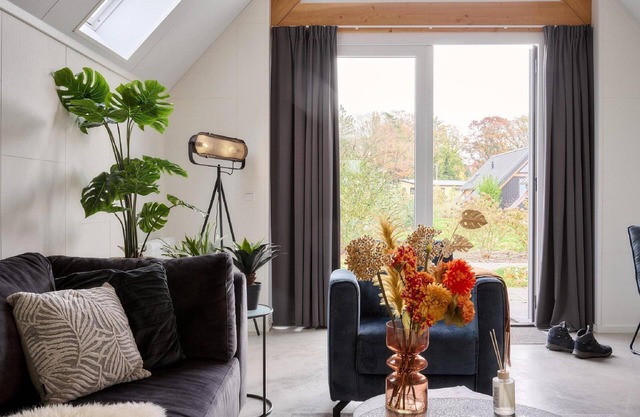 Lodge in Netherlands With Sauna & Fireplace