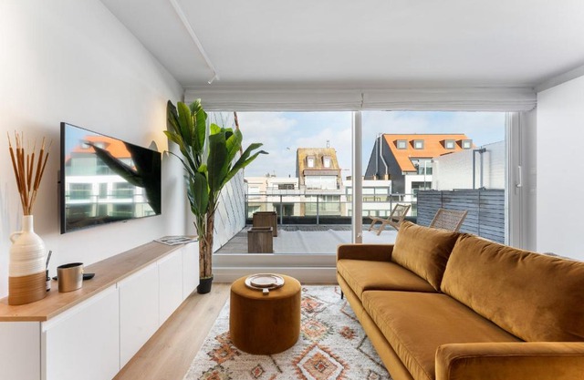 Romantisch luxe penthouse met 2 zonneterrassen