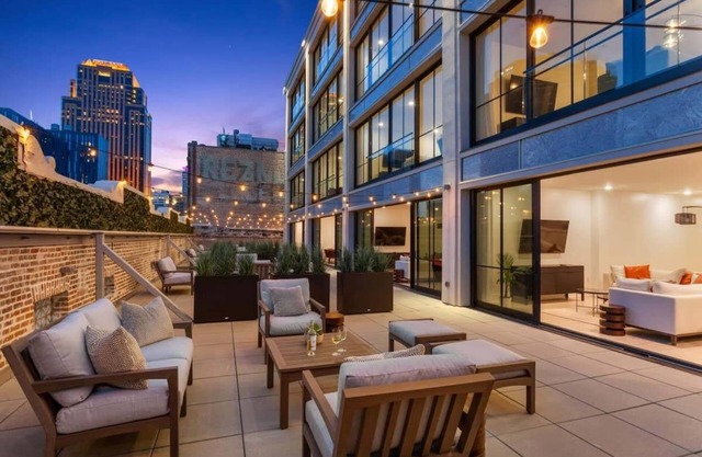 Rooftop Suites at The Moderne | Expansive Terrace