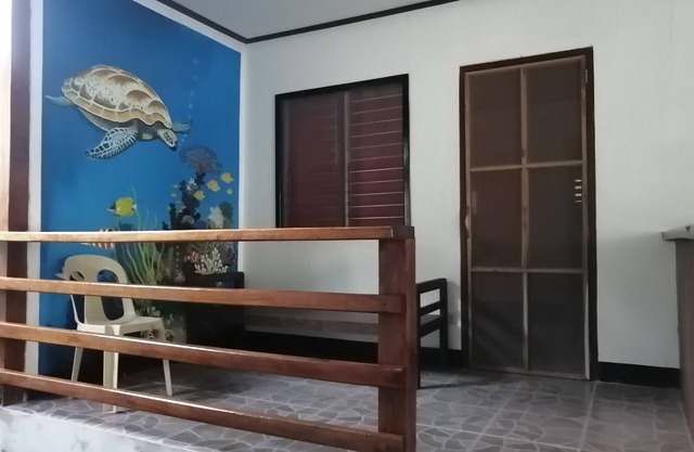 Room#1 with Terrace 5 min walk to the Beach and to the Town center.