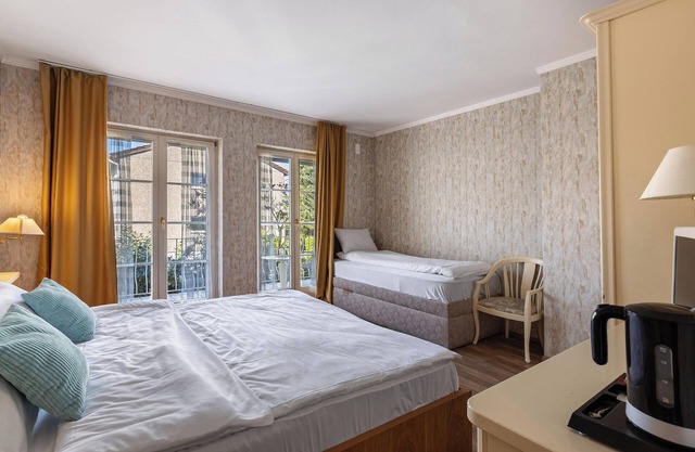 Habitación '3-Bett Ohne Seeblick' con terraza compartida, balcón y Wi-Fi