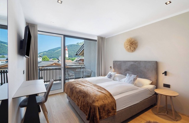 Habitación 'Bergnest' con vistas a la montaña, terraza privada y Wi-Fi
