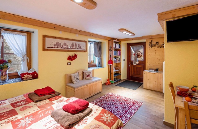 Habitación 'Camera Ciesa Del Selmo' con jardín compartido y Wi-Fi