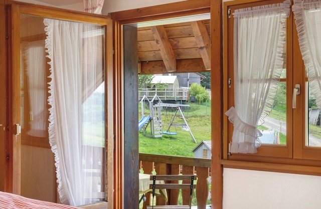Habitación 'Ebnehof' con vistas a la montaña, jardín comunitario y Wi-Fi