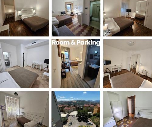 ROOM & PARKING in Centro Città con Parcheggio Privato e WIFI