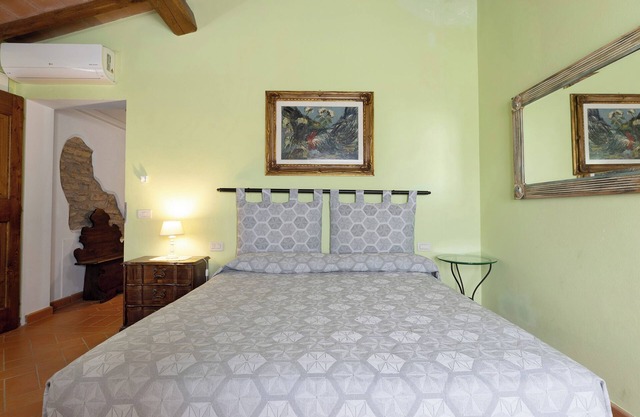 Habitación 'Verde I Cipressi' con jardín compartido, Wi-Fi y aire acondicionado