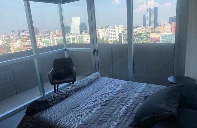 Habitación con impresionante vista de Cdmx!!