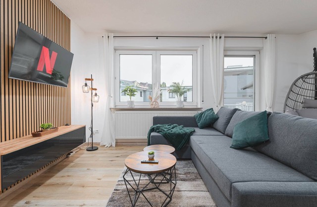 Roomfall Apartment Sinsheim with TG & Wi-Fi & balcony