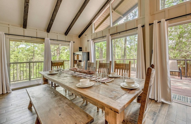 Ruidoso Vacation Rental w/ Spacious Deck