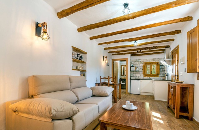 Casa rural con vista a la montaña