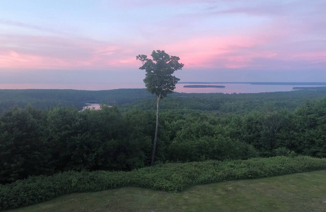Rural Onota Hill home with amazing view of Lake Superior!