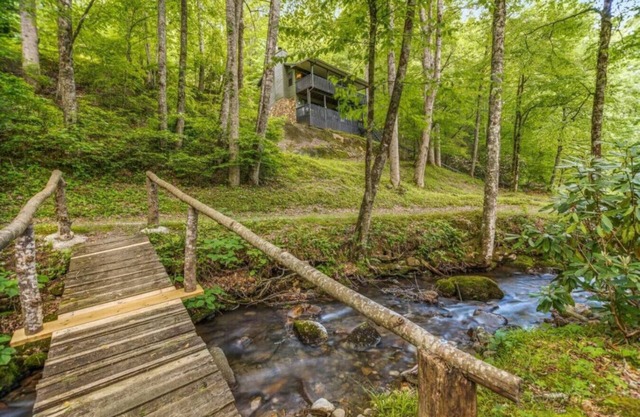 Rushing Creek Retreat | Serene Cabin w Great Views