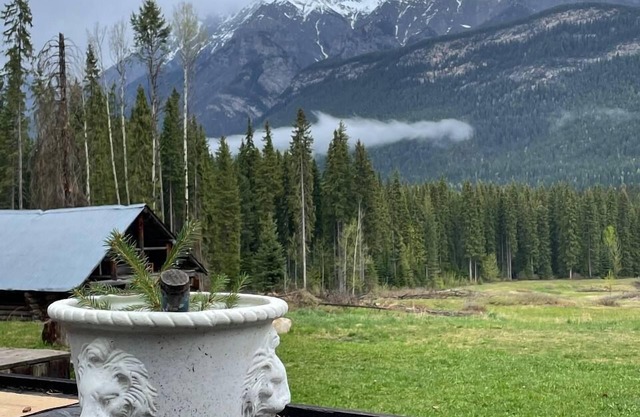 Rustic Beaverfoot Lodge Woodland Cabin