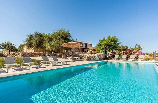 Casa de campo rústica con piscina - Villa Turonet