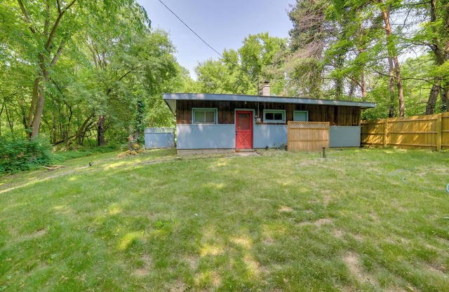 Rustic Cottage with Fire Pit & Private Yard!
