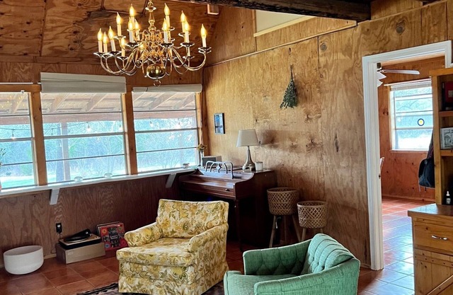 Rustic & Cozy Home with Workspace on 9 acres of Forest