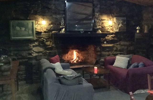 Rustic miners cabin