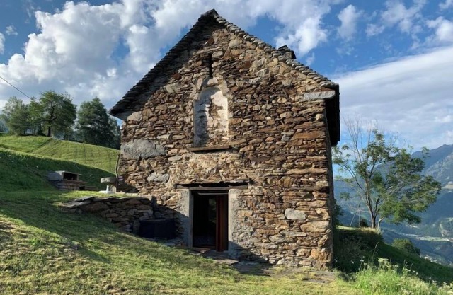 Casa de vacaciones Rustico Tecc du Martin en Leontica - 6 personas, 2 dormitorios
