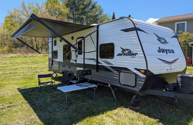RV Retreat: Steps from Lake Superior with Basswood Island views
