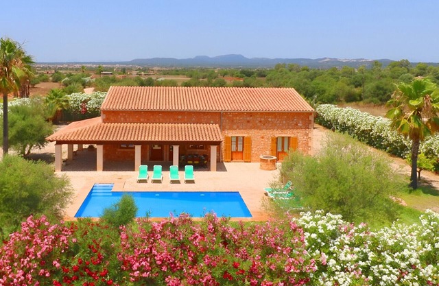 Sa Vinya 405 fantástica finca rústica con piscina privada, terraza, jardín y aire acondicionado