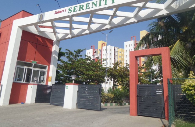 Sabari Serenity Apartments fuera de OMR