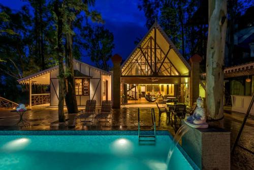 SaffronStays Tudor Rose, Panchgani - luxury chalet with beautiful valley views