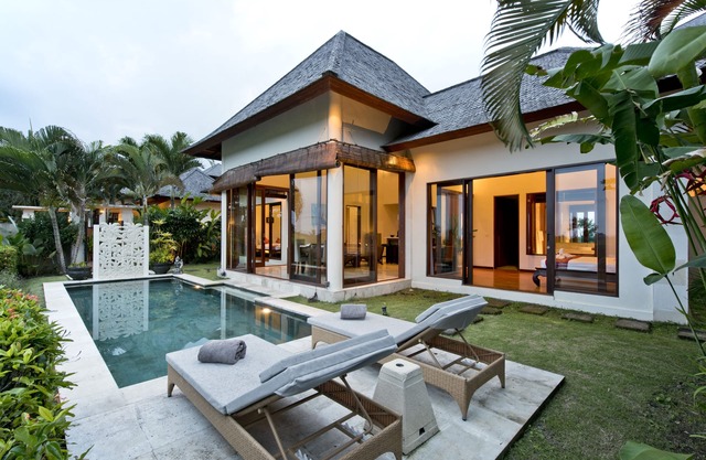 Sahaja 4 Villa con piscina privada con vistas al campo de arroz