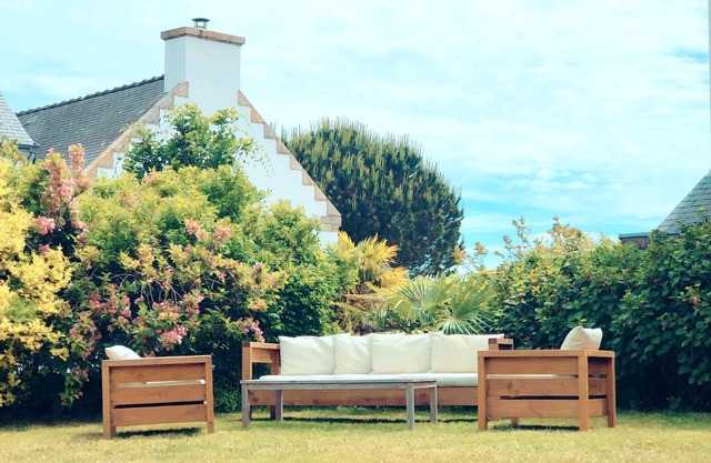 Saint Philibert - Bonita casa bretona en el jardín Clos.