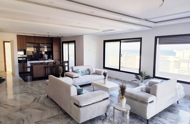 Salakta - Mahdia- Tunisie - Large luxury apartment with 60m sea view