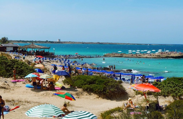 Salento Mancaversa adosada, a 150 m del mar ya pocos kilómetros de Gallipoli