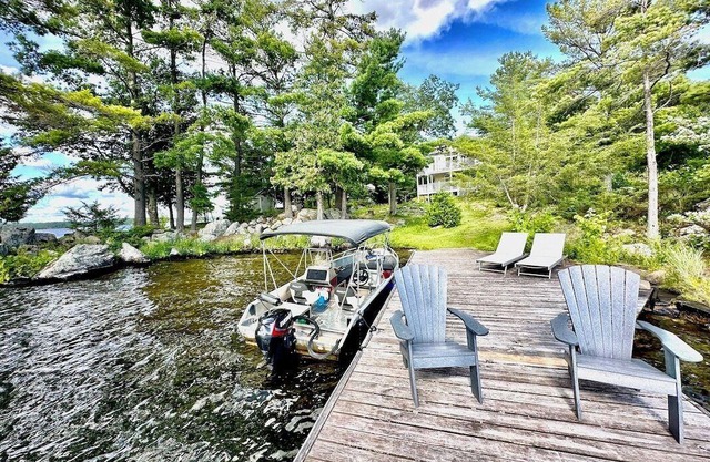 Salmon Island on Stoney Lake