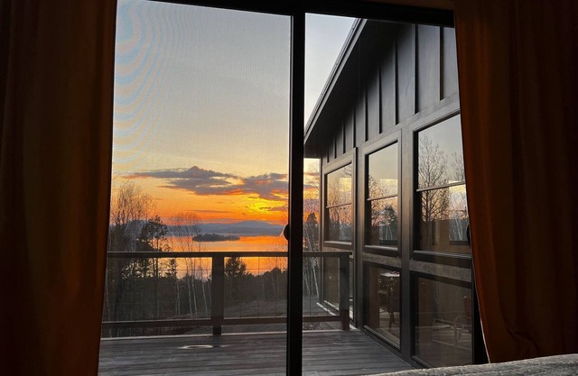 Sanctuary Ridge North - Gorgeous modern home, tucked into the woods, with spectacular views