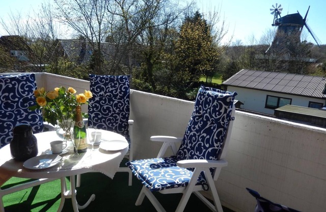 Sandwall 60, Whg. Wattwurm - Apartment Wattwurm - close to the beach, with a view of the mill