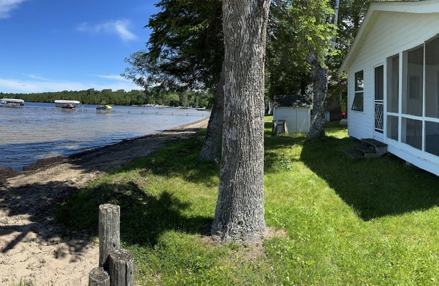 Sandy beach and Sunset side Cottage