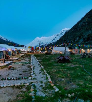 Sangam River camp