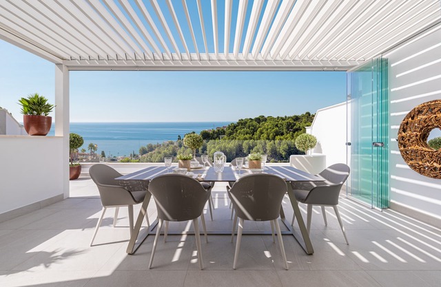 SANNTONIO 4, Lujosa villa con jacuzzi vista al mar y beach club privado
