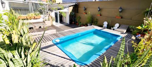 SanTelmo Casona Única 4Pisos Full Terraza Piscina Quincho Parrilla Ascensor 2Jacuzzis Sauna 7Dorm 6Baños