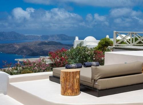 Santo Blue Santorini Caldera View Luxury Houses