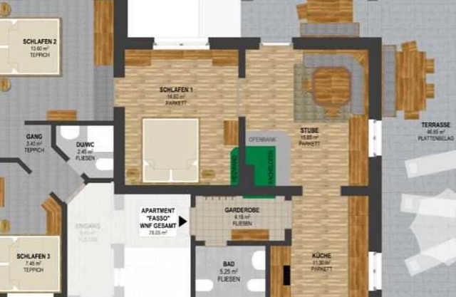 Apartamentos Sasso - Ahnenhöfl