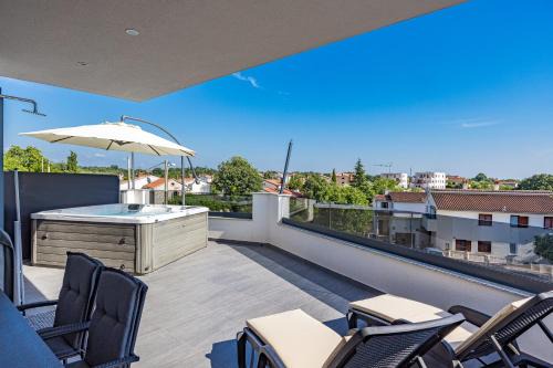 Sauna & Jacuzzi Apartment Rossa - Happy Rentals