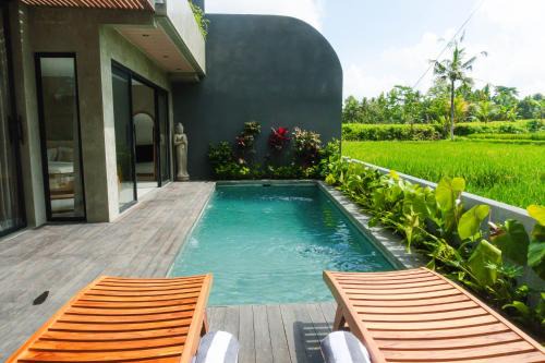 Sava Villa Ubud Rice Fields View