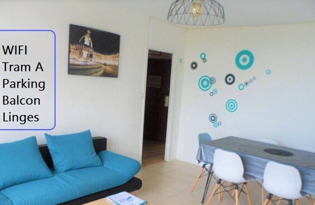 "Say Yes to Cenon" (WIFI, Parking, Balcony, Tram ...)